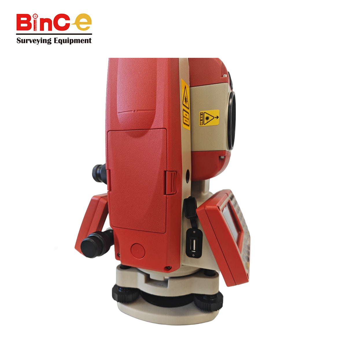 Bince TS-302R15 2'' Reflectorless 1000m Total Station w/Tripod, Prism, Pole, Bipod, Surveying Set