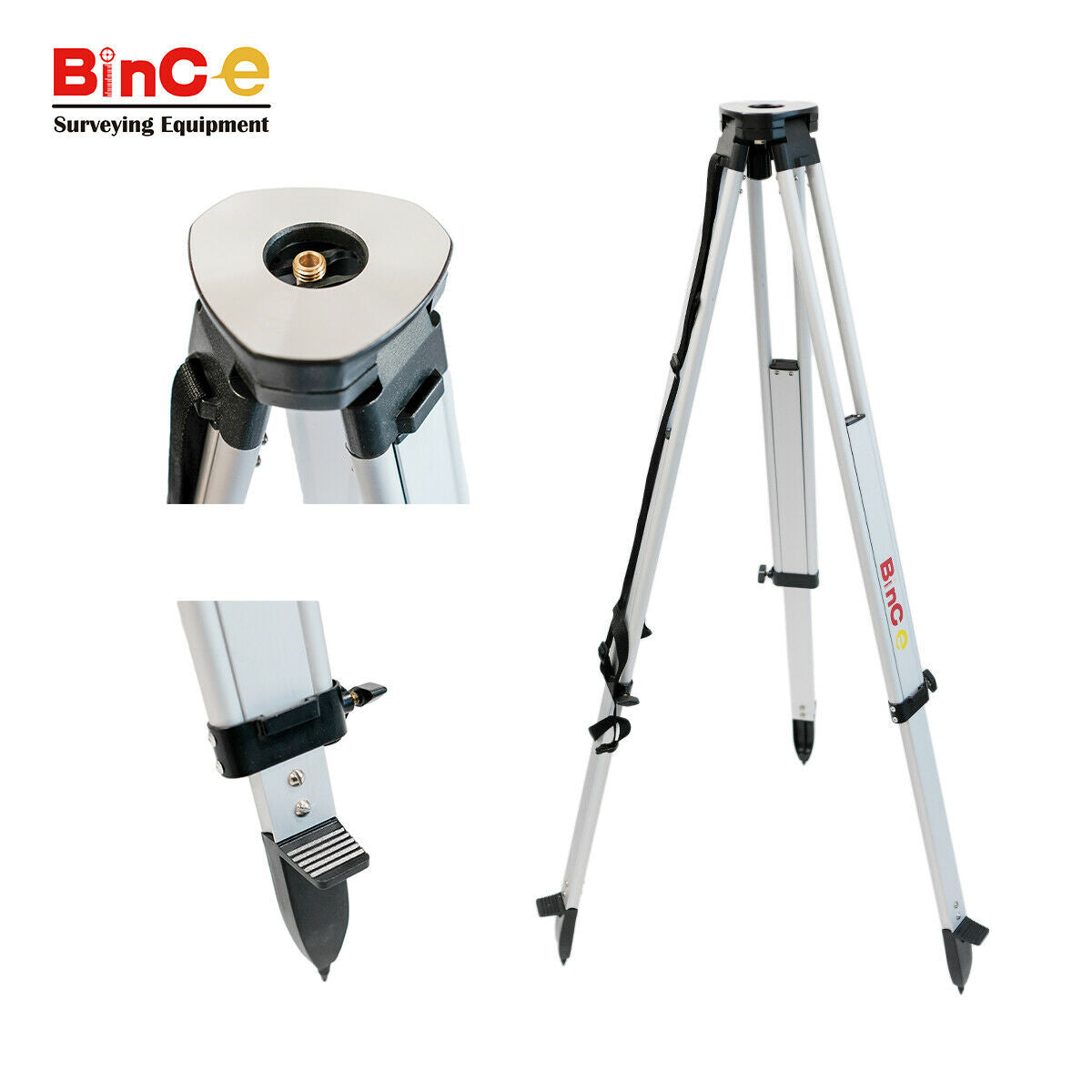 Red Beam Rotating Rotary Laser Level with Remote Control Receiver &Tripod &Staff