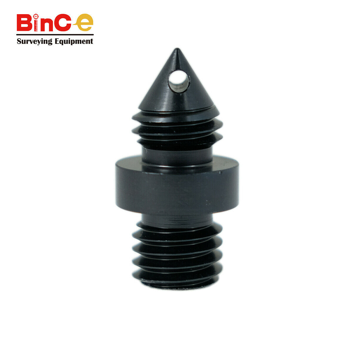 Sharp Point End Double Male 5/8 Thread Metal Sharp Point for Survey Prism or Pole Surv ...