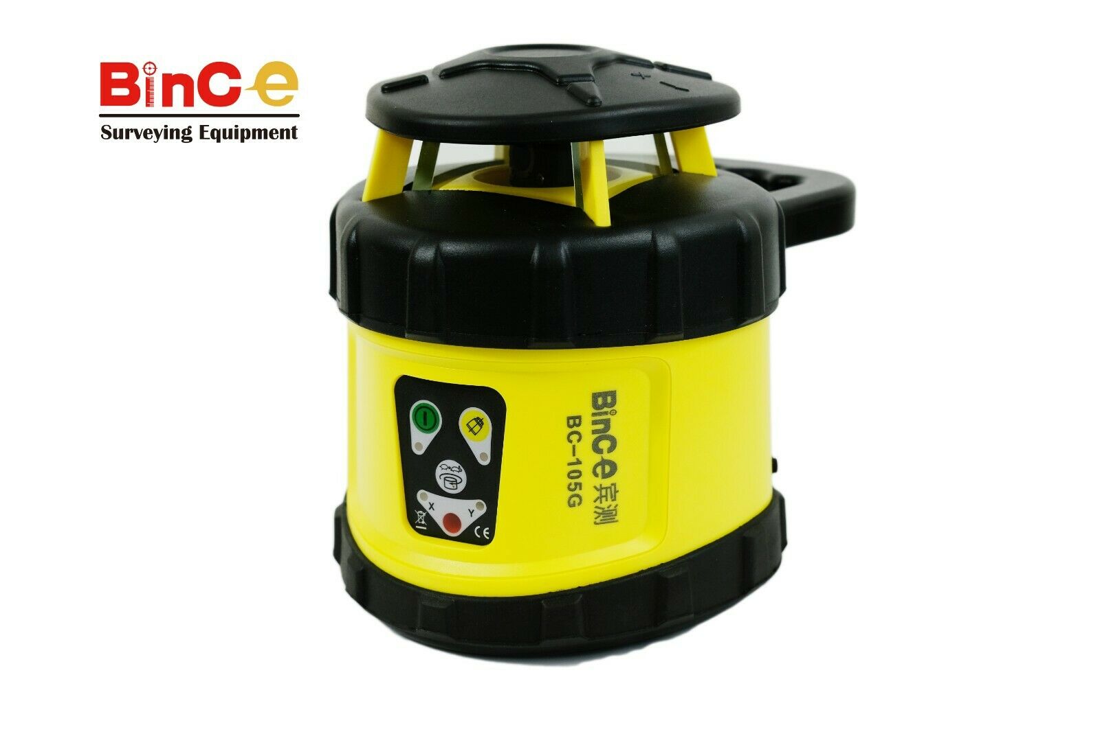 Electronic Leveling Rotating Rotary Laser Level Green &R/C Detecter Tr ...