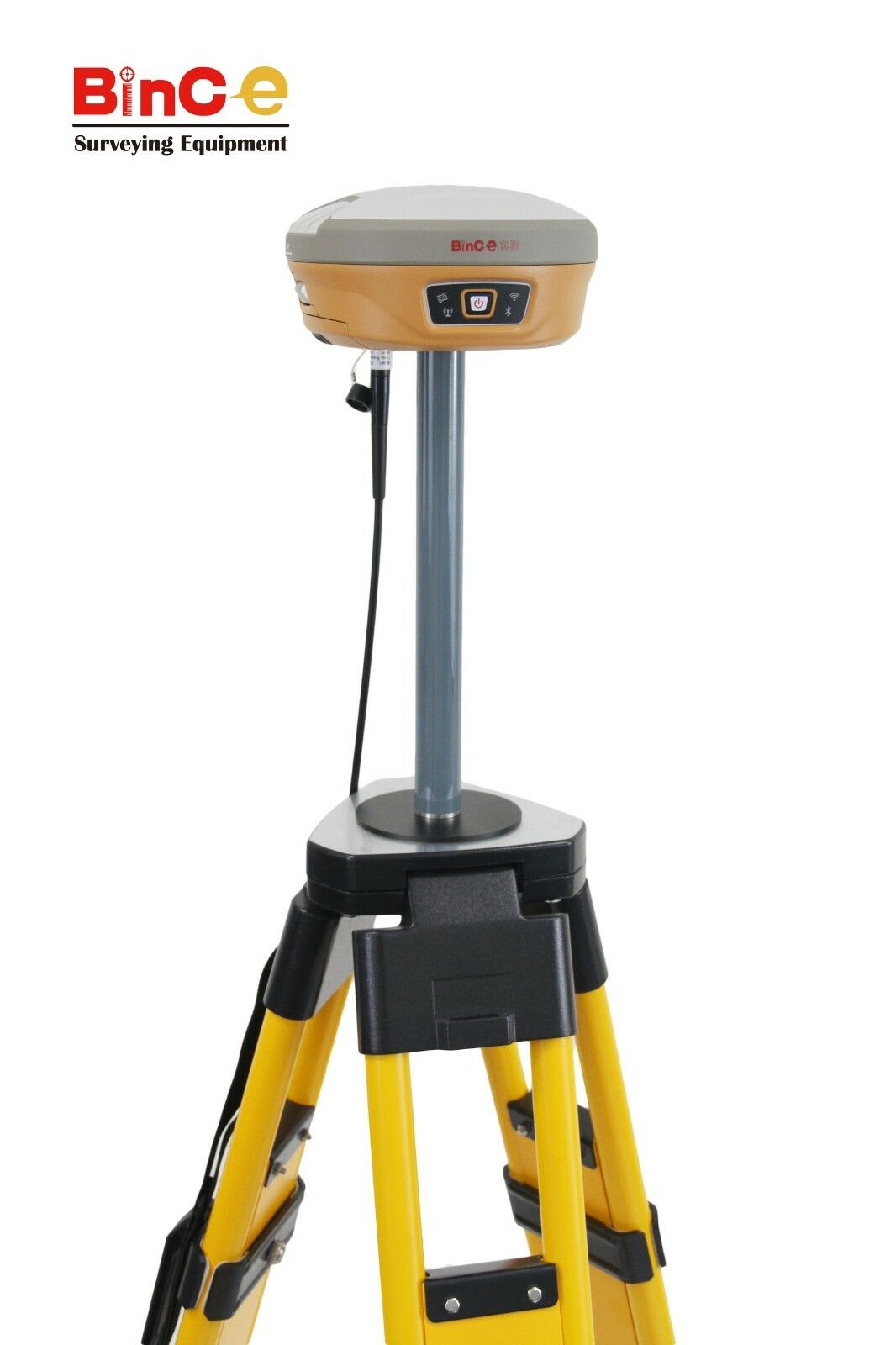 Bince N90 GPS RTK GNSS System Base + Rover (Built-in UHF Radio/4G) Surveying Set Novatel OEM729 Main Board