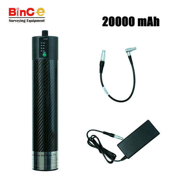 20000mAh Power Stick Bar Power Bank Battery for Leica GNSS System GPS Receiver