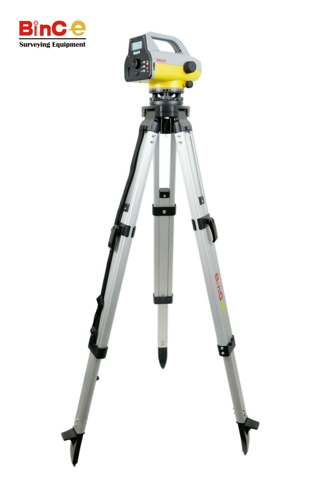Bar Code Leveling Rails DAL32 Digital Electronic Level with Memory & Tripod & Two Leveling Bar ...