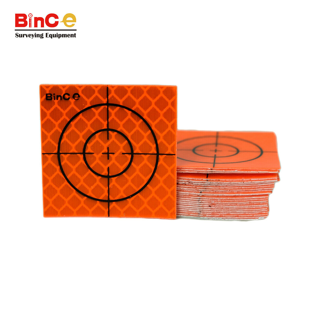 Reflective Prism Sheet Survey Targets Reflector Adhesive 100PCS Total ...