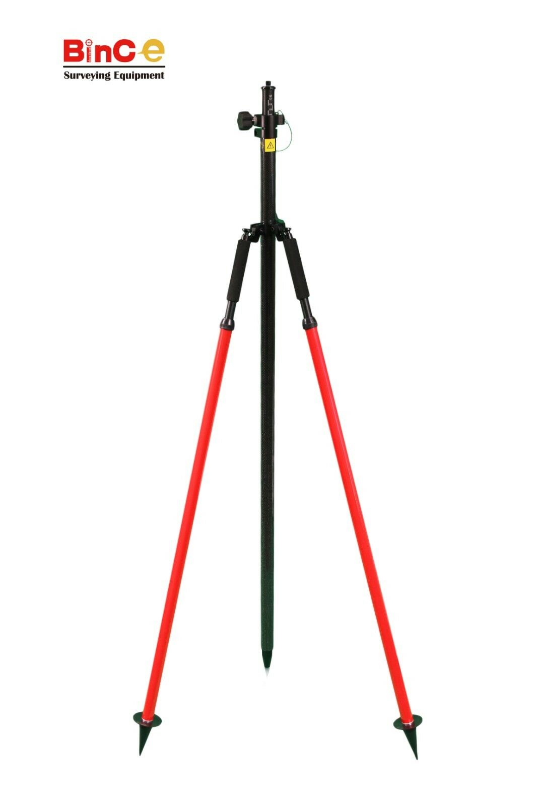 Carbon Fibre Pole 2.5M w Bipod, Surveying, GNSS, GPS RTK, Total Station, Prism