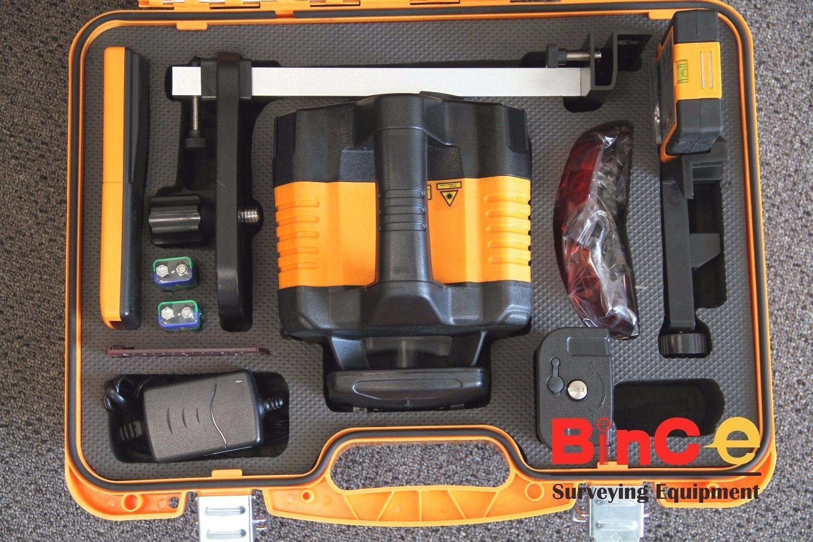 Rotary Laser Level Dual Axis Grade Electronic Leveling Rotating &Tripo ...
