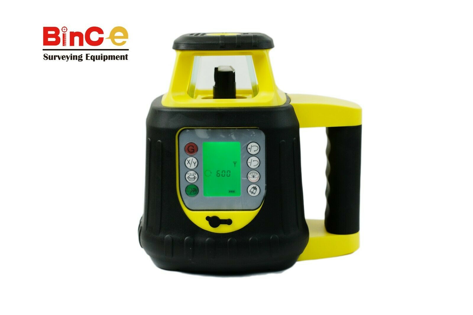 Electronic Leveling Green Rotating Rotary Laser Level w LCD Control & Detecter