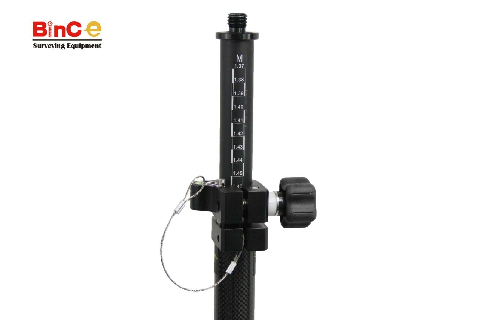 Carbon Fibre Pole 2.5M for GNSS, GPS RTK Surveying, Total Station Prism, Survey