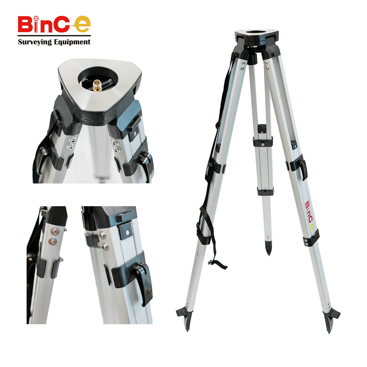 DSZ1-48X Dumpy Level 48X Magnification Automatic Level w Tripod Staff Calibrated