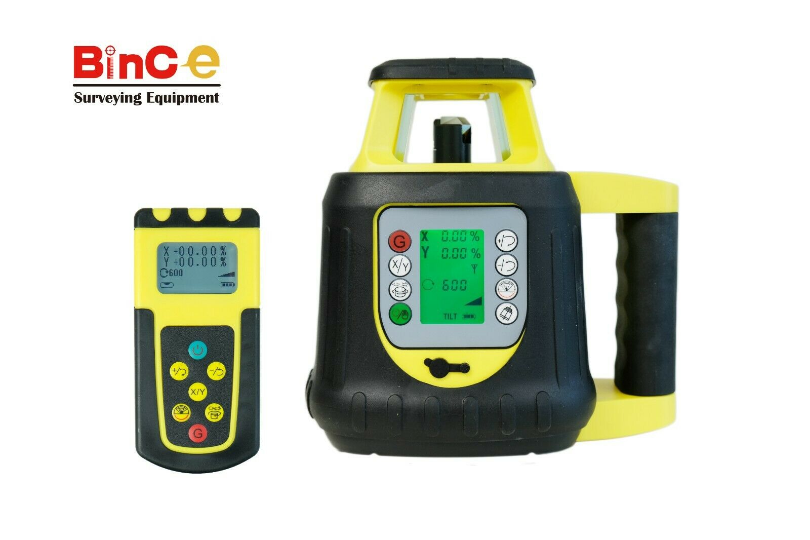 Electronic Leveling Green Rotating Rotary Laser Level w LCD Control ...