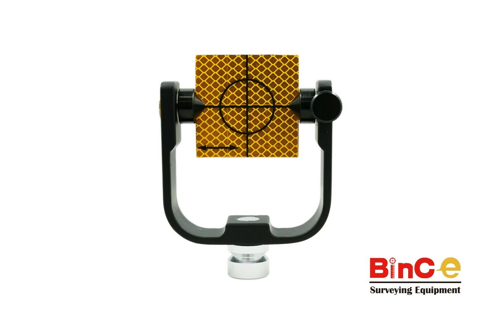 Aluminum Reflective Rotary Target and Holder for Total Station Prism Surveying