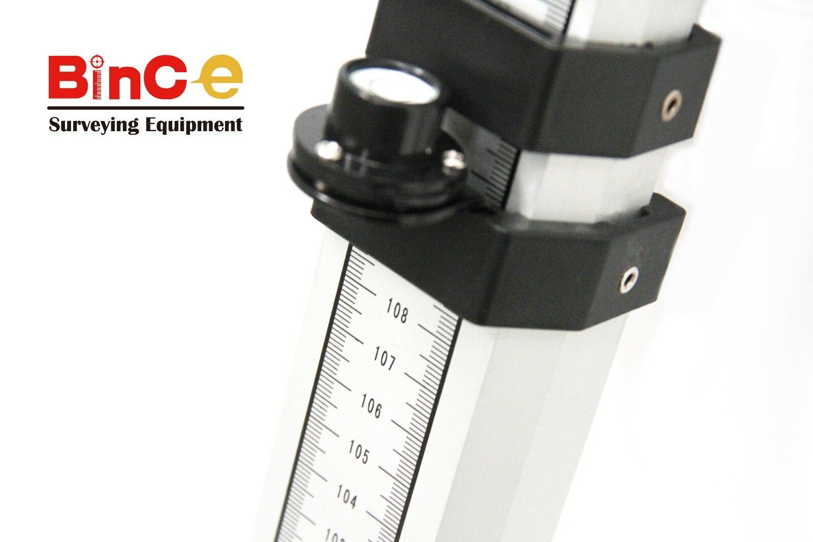 Aluminium Staff 5m Metric Grade Leveling Rod Rotary Laser Automatic Du ...
