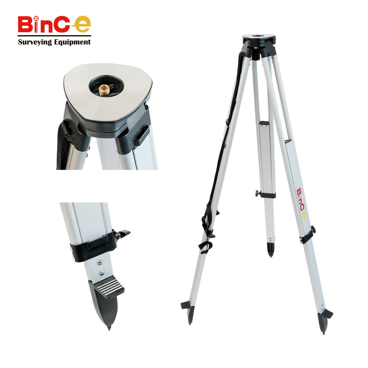 Green Beam Rotating Rotary Laser Level Dual Axis Grade Leveling &Tripod &Staff