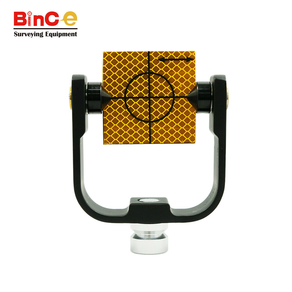 Aluminum Reflective Rotary Target and Holder for Total Station Prism Surveying