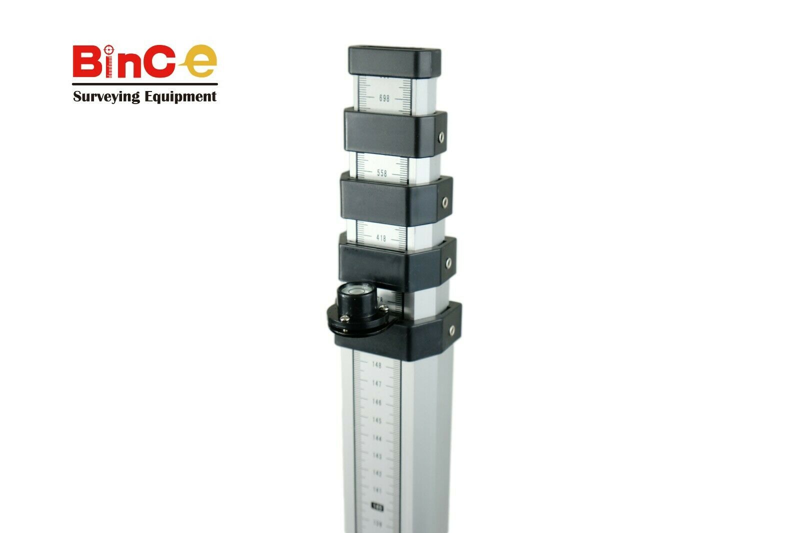 Aluminium Staff 7m Metric Grade Leveling Rod Rotary Laser Automatic Dumpy Level