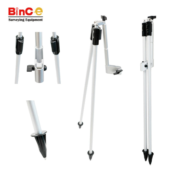 Leica Type Dual Strut Support Bipod for Survey Telescopic Prism Poles Surveying