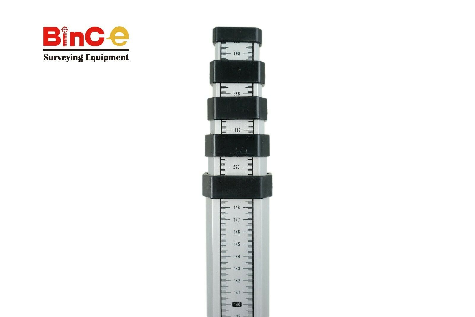 Aluminium Staff 7m Metric Grade Leveling Rod Rotary Laser Automatic Du ...