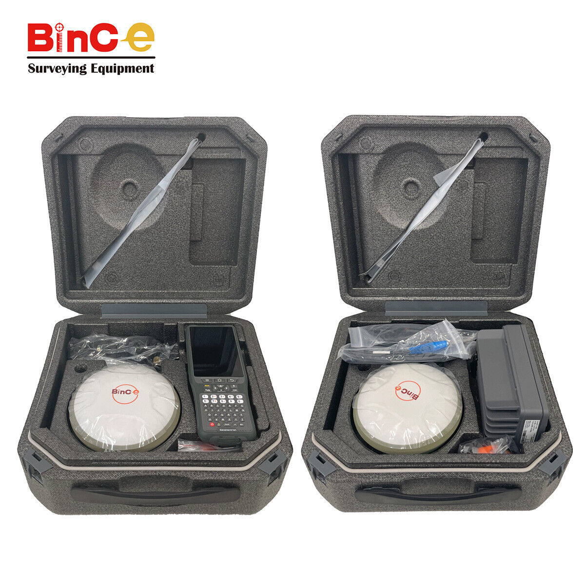 Bince A60Pro GPS RTK GNSS System Base + Rover + External 35W Radio Surveying Set Hemisphere Main Board