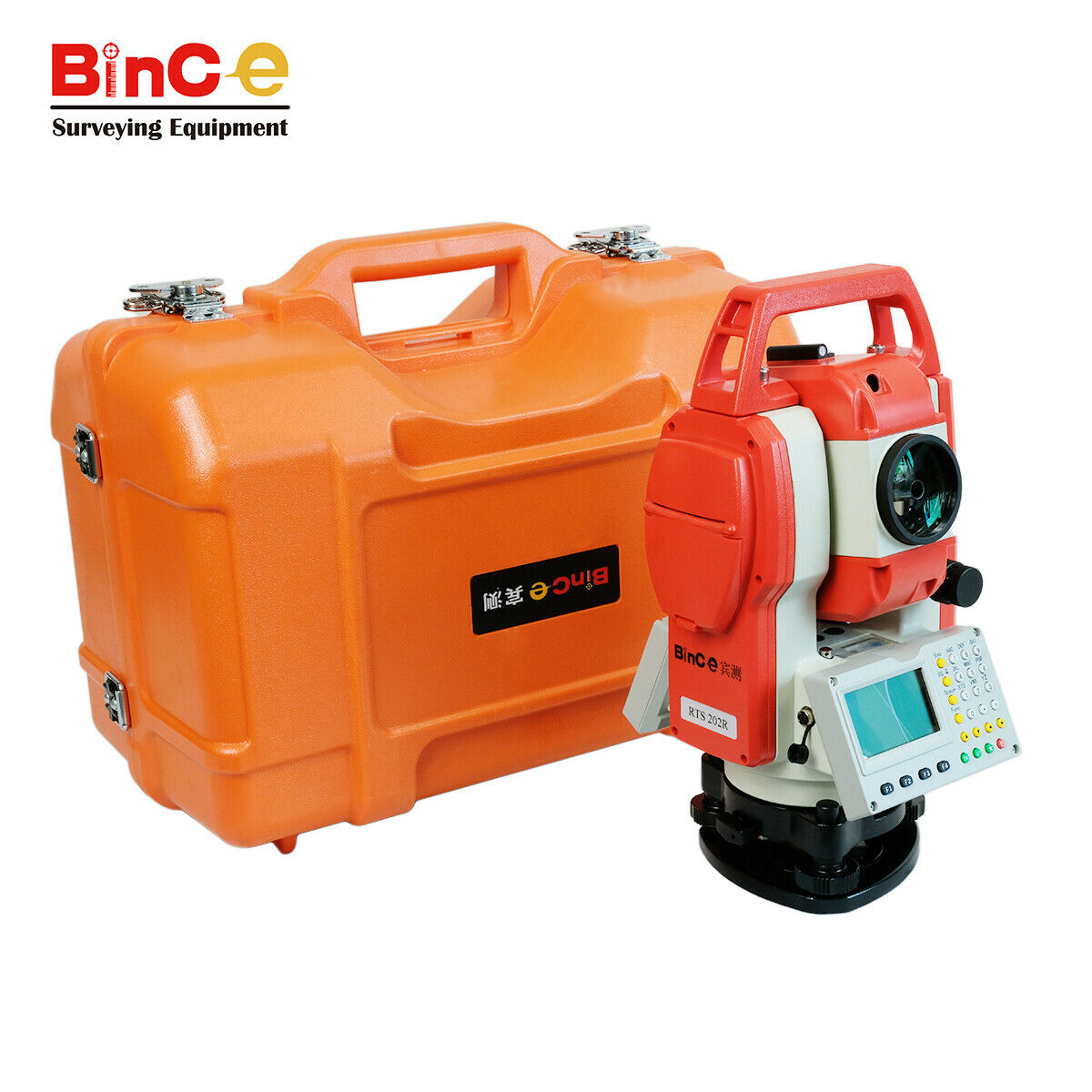 Bince RTS202R  2'' Reflectorless 600m Total Station Bluetooth/Survey Guide Light